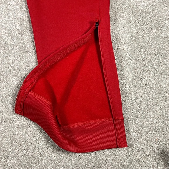 Adidas Mens Large Red NC State Tapered Leg Training Workout Track Pants‎ NWT - Picture 4 of 9